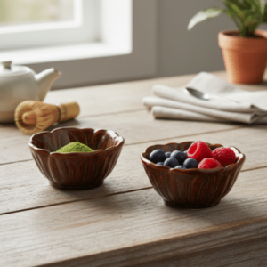 The Lotus Basin  Ceramic small bowl  set of 2
