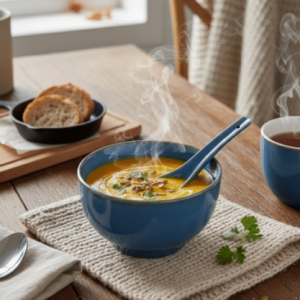The Winter Warme  soup bowl with  spoon single 380 ml